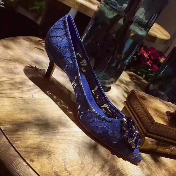 Scarpin Bellucci Dolce&Gabbana Renda e Cristais - Loja Must Have