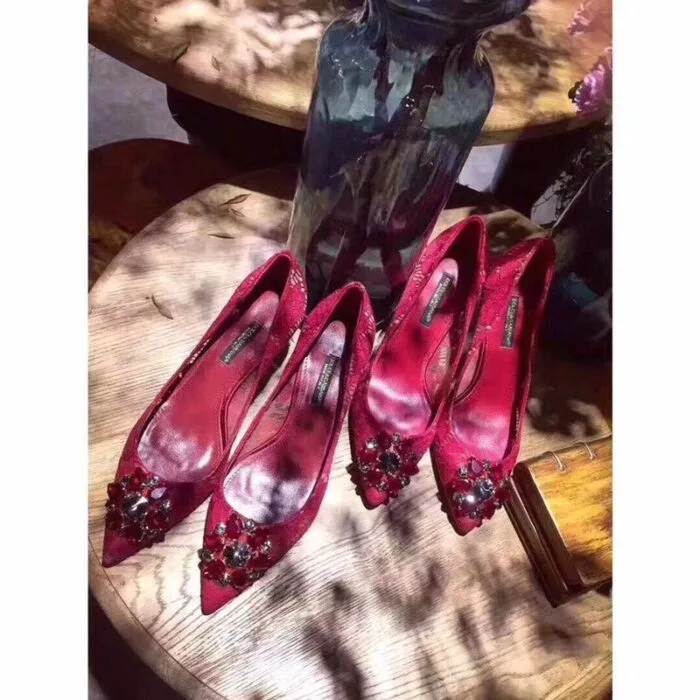 Scarpin Bellucci Dolce&Gabbana Renda e Cristais - Loja Must Have