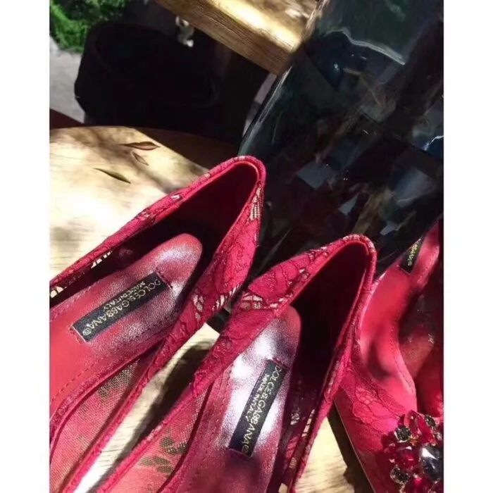 Scarpin Bellucci Dolce&Gabbana Renda e Cristais - Loja Must Have