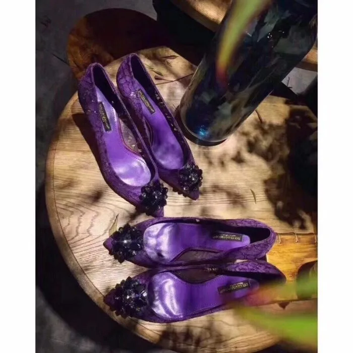 Scarpin Bellucci Dolce&Gabbana Renda e Cristais - Loja Must Have