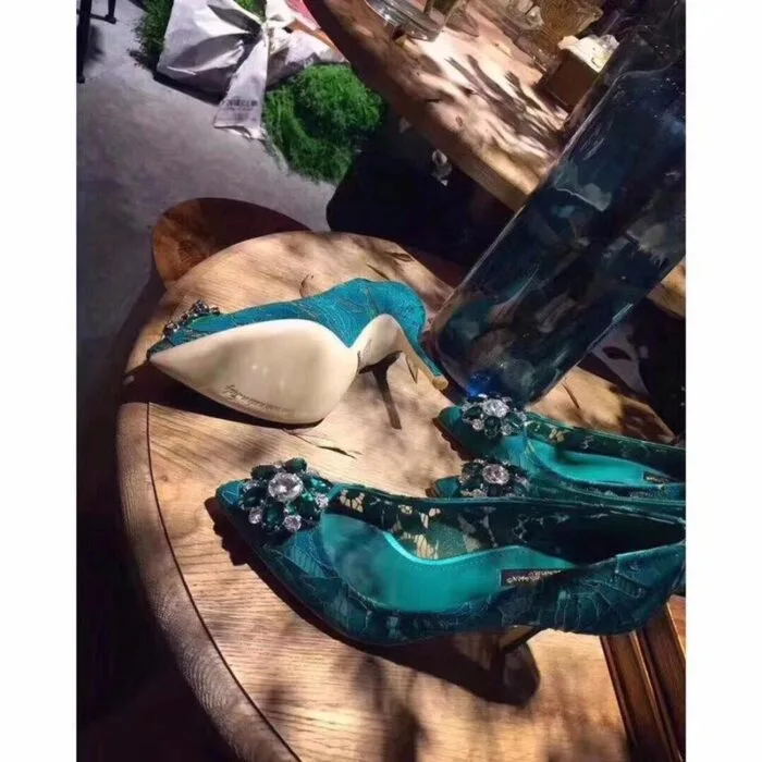 Scarpin Bellucci Dolce&Gabbana Renda e Cristais - Loja Must Have