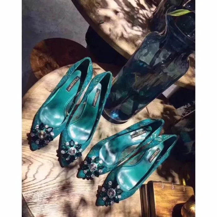 Scarpin Bellucci Dolce&Gabbana Renda e Cristais - Loja Must Have