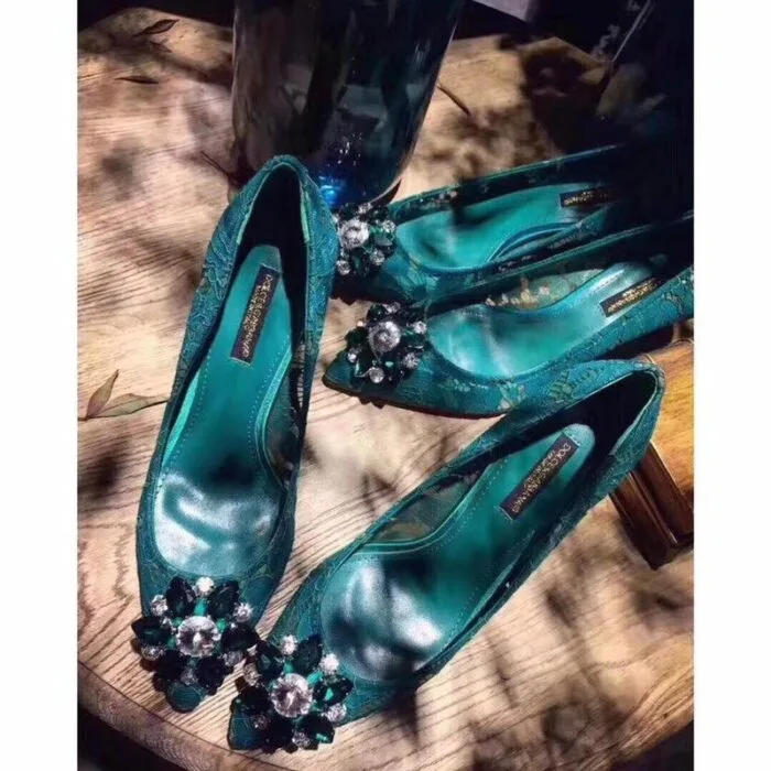 Scarpin Bellucci Dolce&Gabbana Renda e Cristais - Loja Must Have