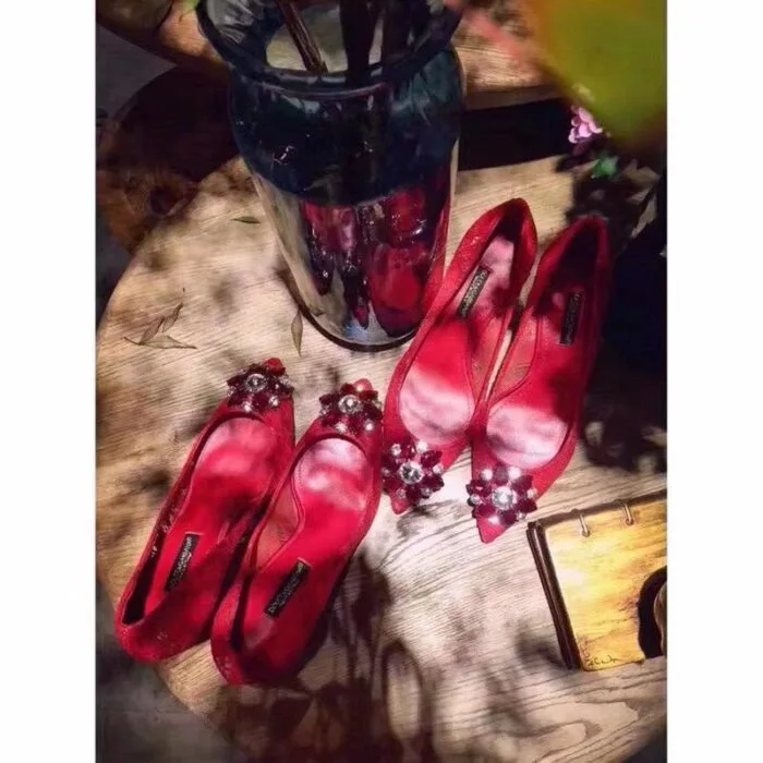 Scarpin Bellucci Dolce&Gabbana Renda e Cristais - Loja Must Have