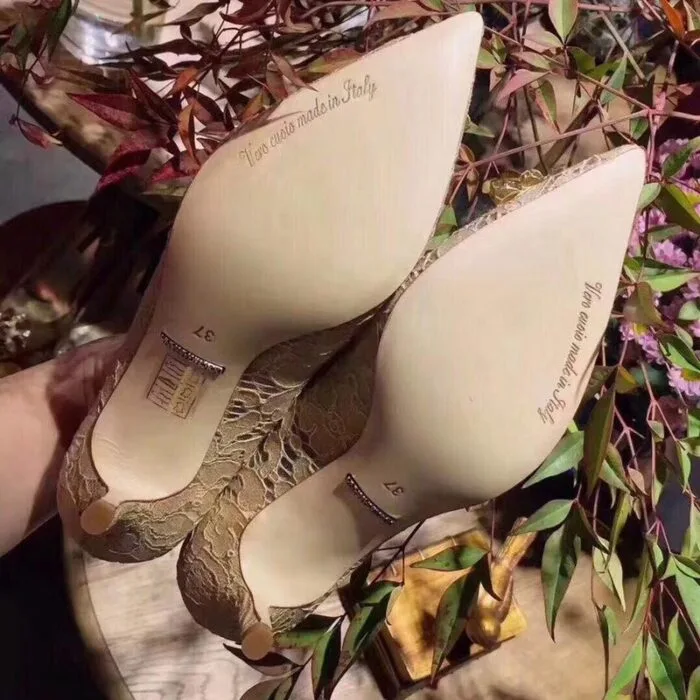 Scarpin Bellucci Dolce&Gabbana Renda e Cristais - Loja Must Have