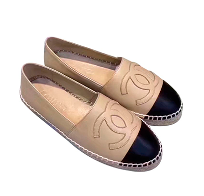 Espadrille/Alpargata de couro Chanel leather - Loja Must Have