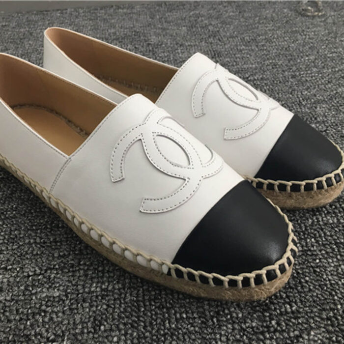 Espadrille/Alpargata de couro Chanel leather - Loja Must Have