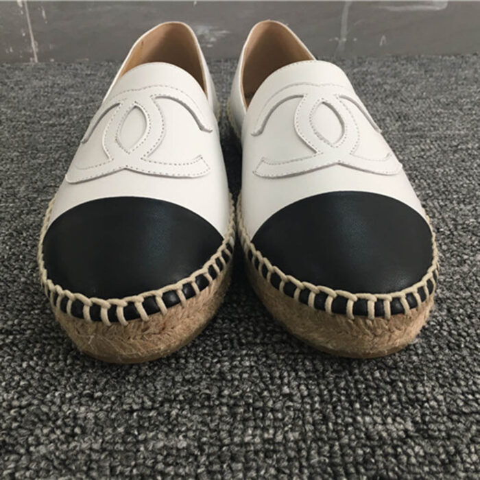 Espadrille/Alpargata de couro Chanel leather - Loja Must Have