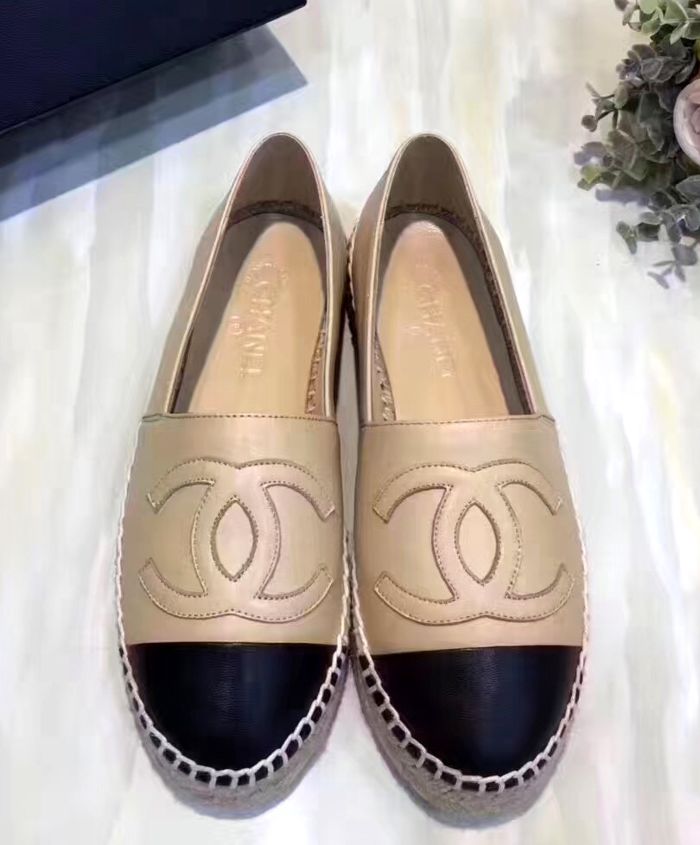 Espadrille/Alpargata de couro Chanel leather - Loja Must Have