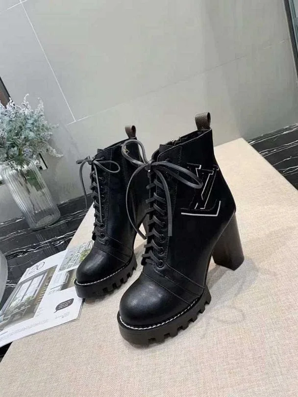 Bota Ankle Boot Star Trail Logo Louis Vuitton – Loja Must Have