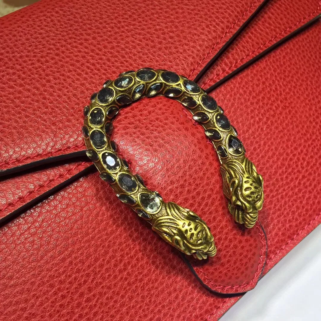 Bolsa Dionysus GG Gucci pequena couro - Loja Must Have