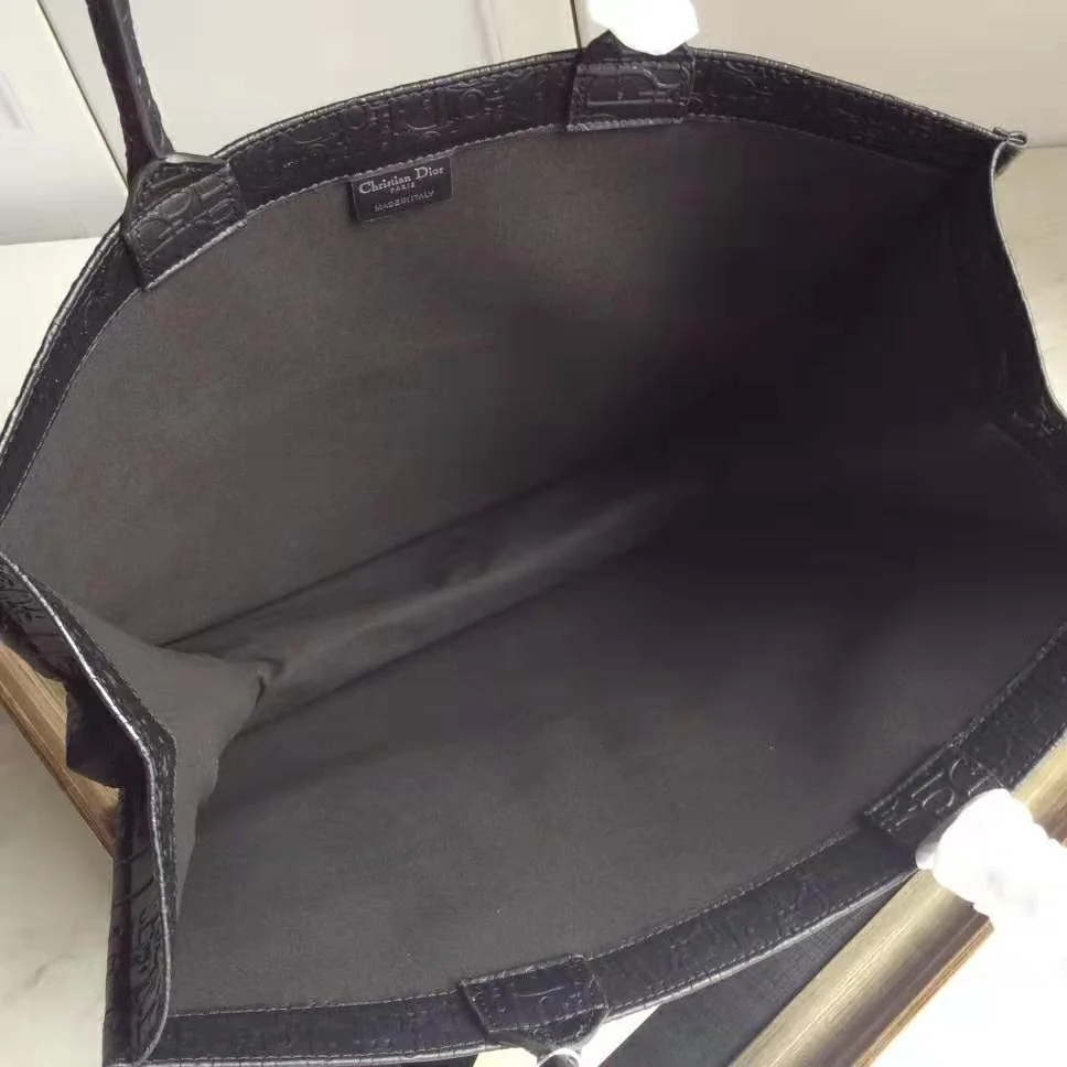 Bolsa Book Tote Couro Christian Dior - Loja Must Have