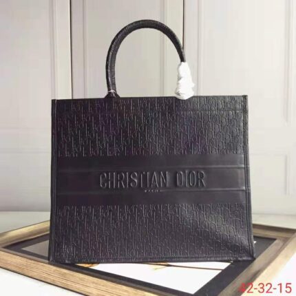 Bolsa Book Tote Couro Christian Dior - Loja Must Have