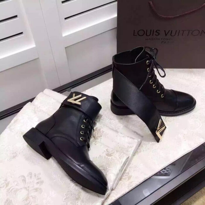 Bota Wonderland Black Louis Vuitton - Loja Must Have
