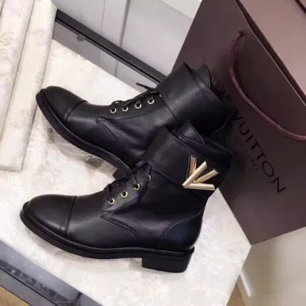 Bota Ankle Boot Louis Vuitton Silhouette – Loja Must Have