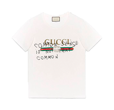 T-shirt camiseta à logo Coco Capitán Gucci - Loja Must Have