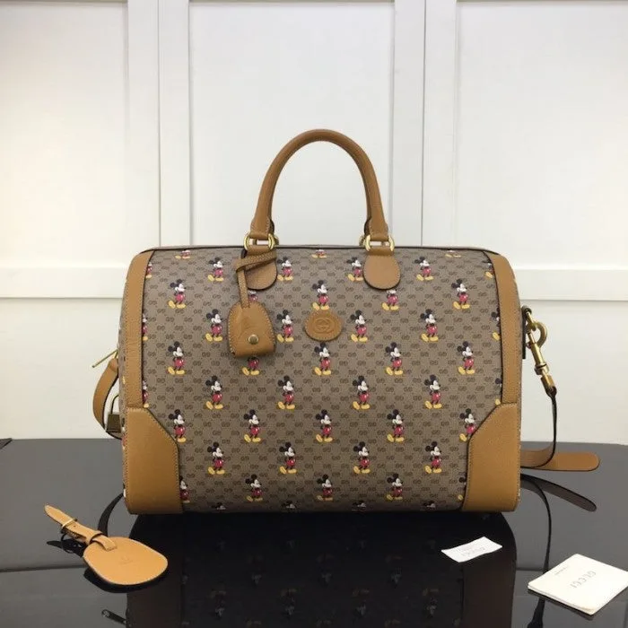 Gucci mickey mouse online duffle bag