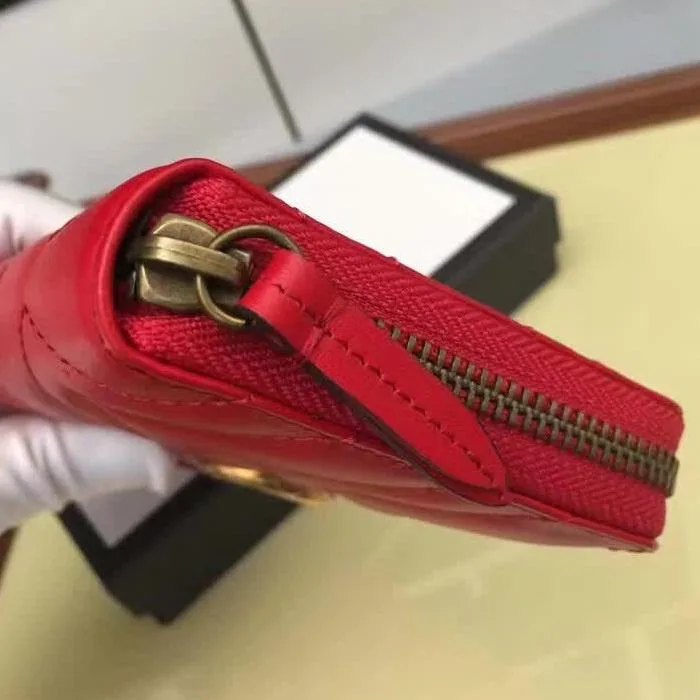 Carteira Gucci GG Marmont Zipper - Loja Must Have