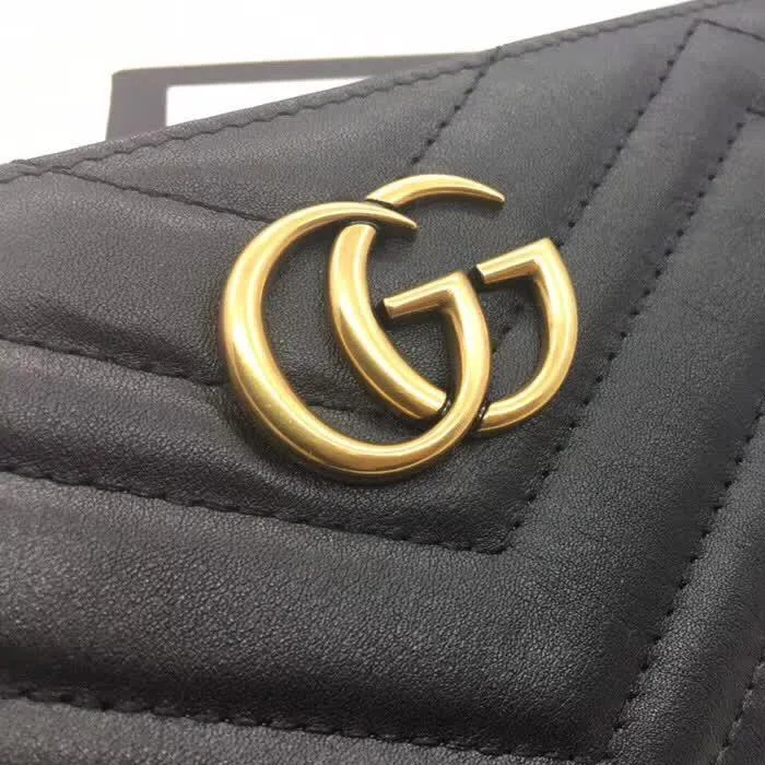 Carteira Gucci GG Marmont Zipper - Loja Must Have