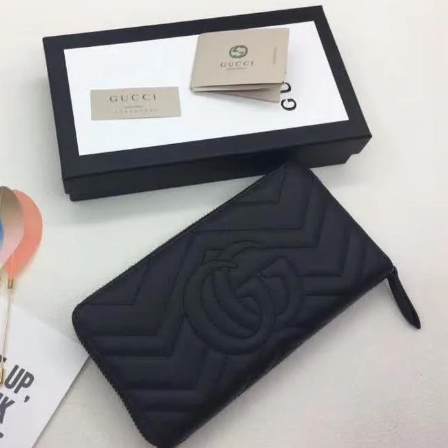 Carteira Gucci GG Marmont Zipper - Loja Must Have