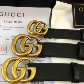 Cinto Gucci Fivela Double G - Loja Must Have
