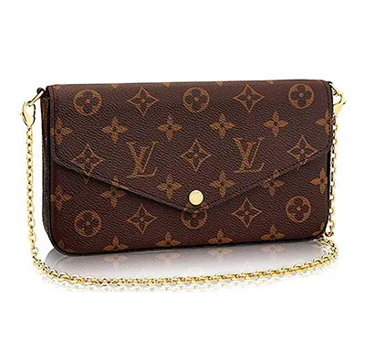 Louis Vuitton FÉLICIE POCHETTE Tourterelle Gray - Leather / Tourterelle  Gray