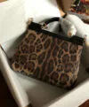 Bolsa Dolce&Gabbana Sicily Choose Love Oncinha Leopard - Loja Must Have