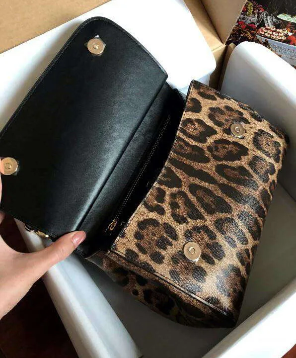 Bolsa Dolce&Gabbana Sicily Choose Love Oncinha Leopard - Loja Must Have