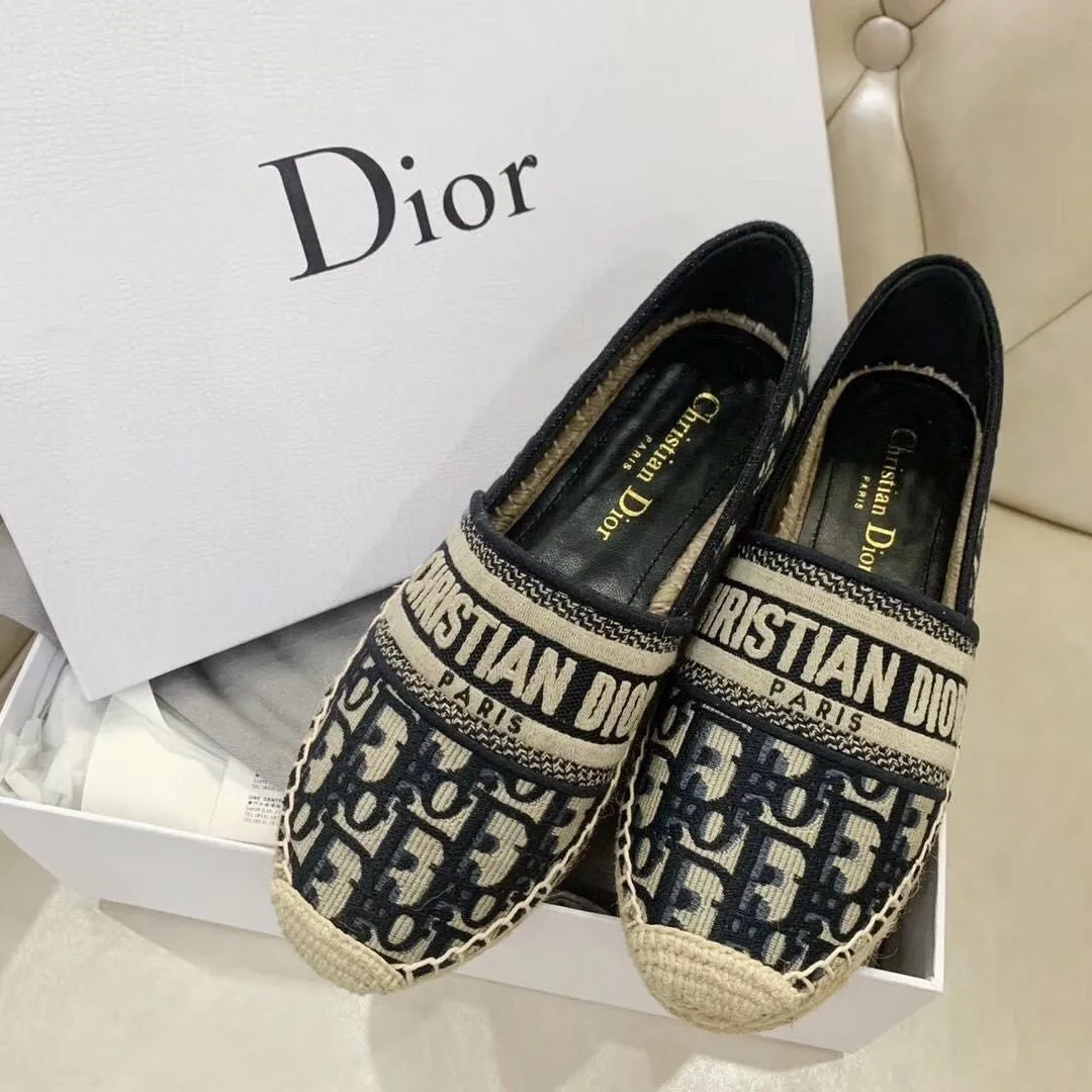 Espadrille/Alpargata Dior Granville Oblique Monogram - Loja Must Have