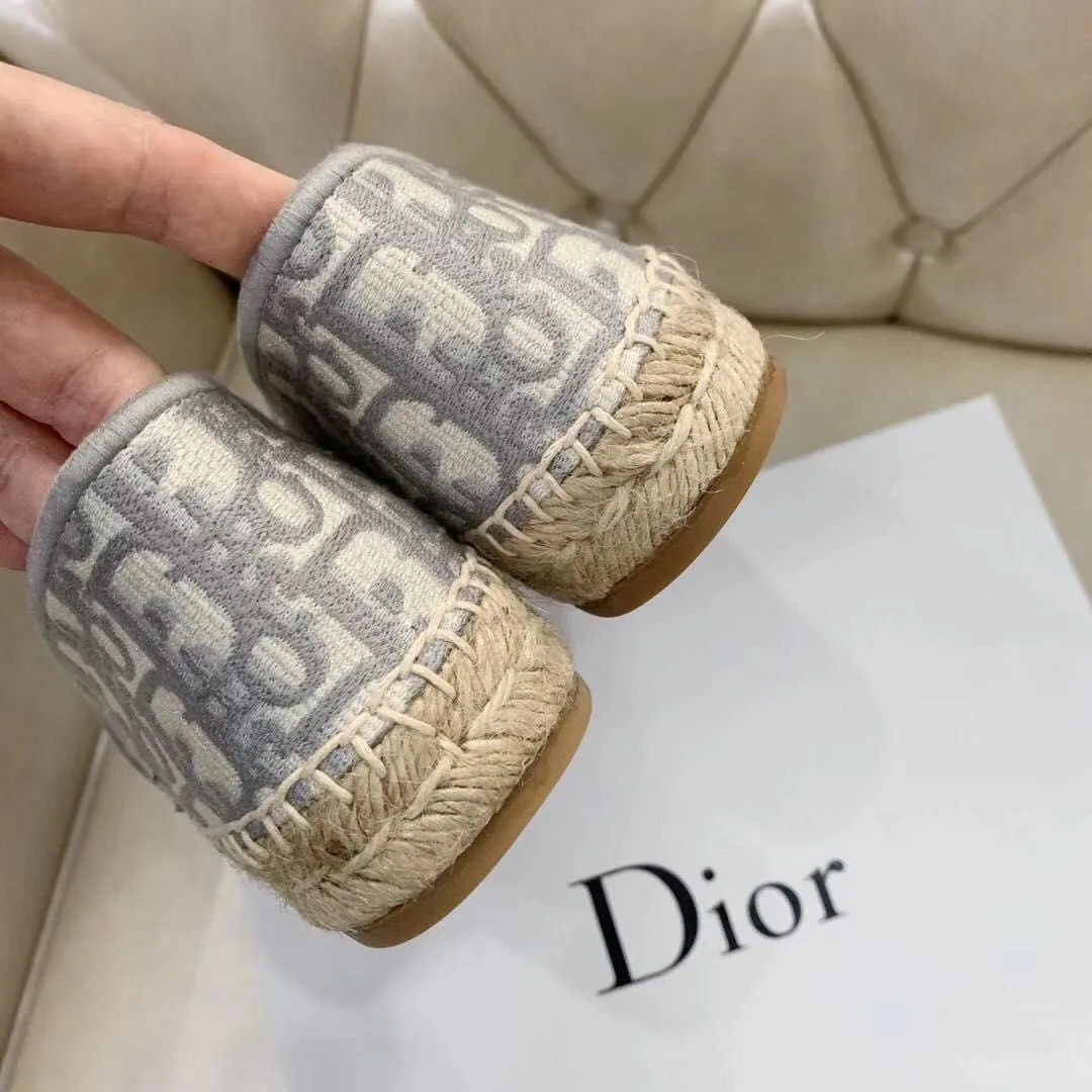 Espadrille/Alpargata Dior Granville Oblique Monogram - Loja Must Have
