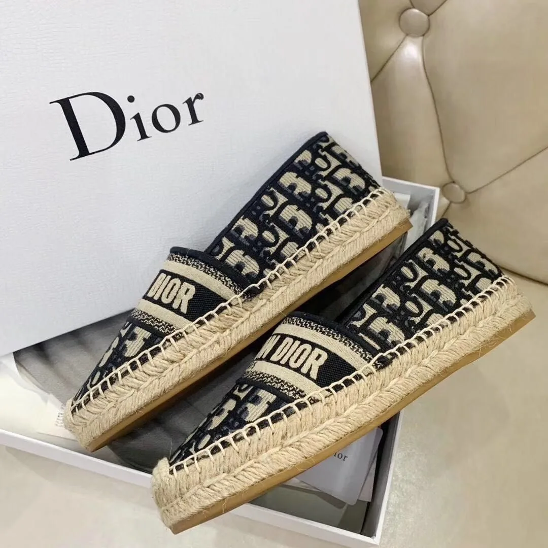 Espadrille/Alpargata Dior Granville Oblique Monogram - Loja Must Have