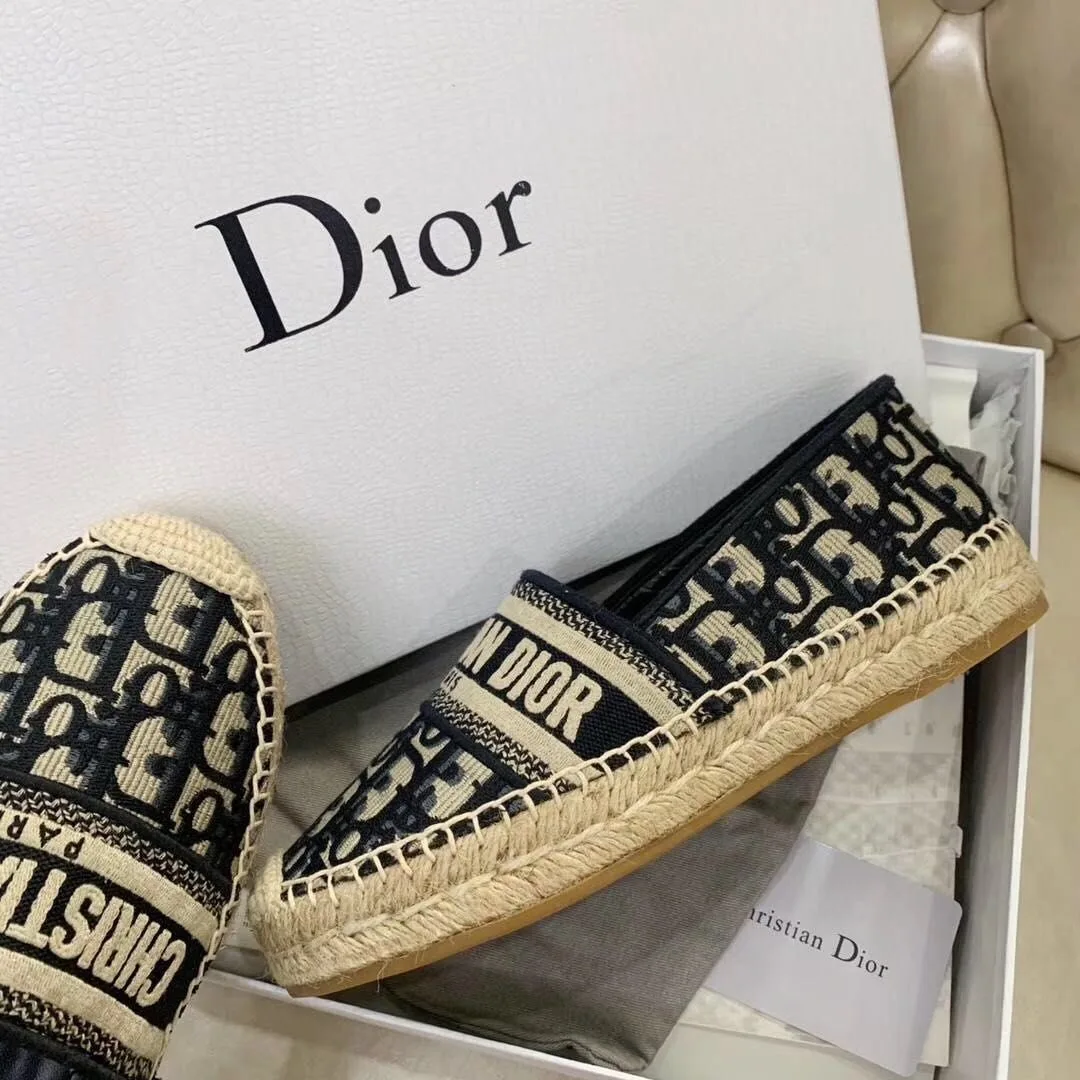 Espadrille/Alpargata Dior Granville Oblique Monogram - Loja Must Have