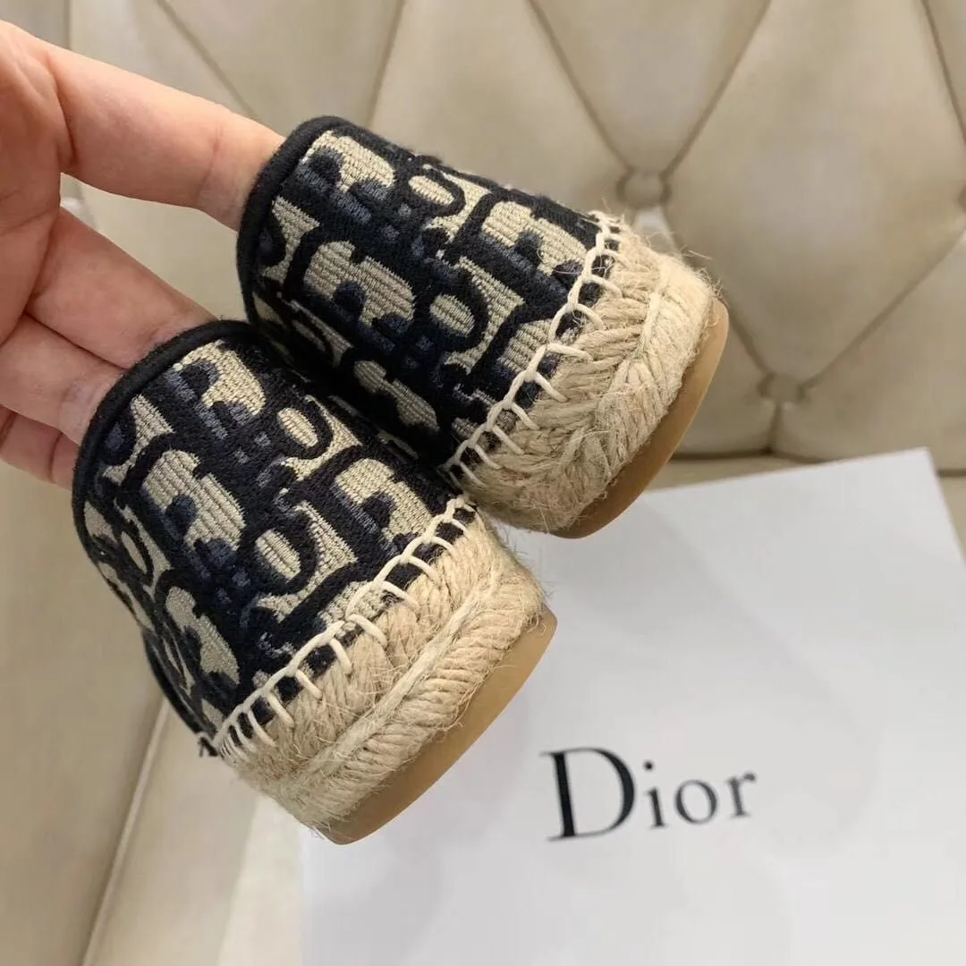 Espadrille/Alpargata Dior Granville Oblique Monogram - Loja Must Have