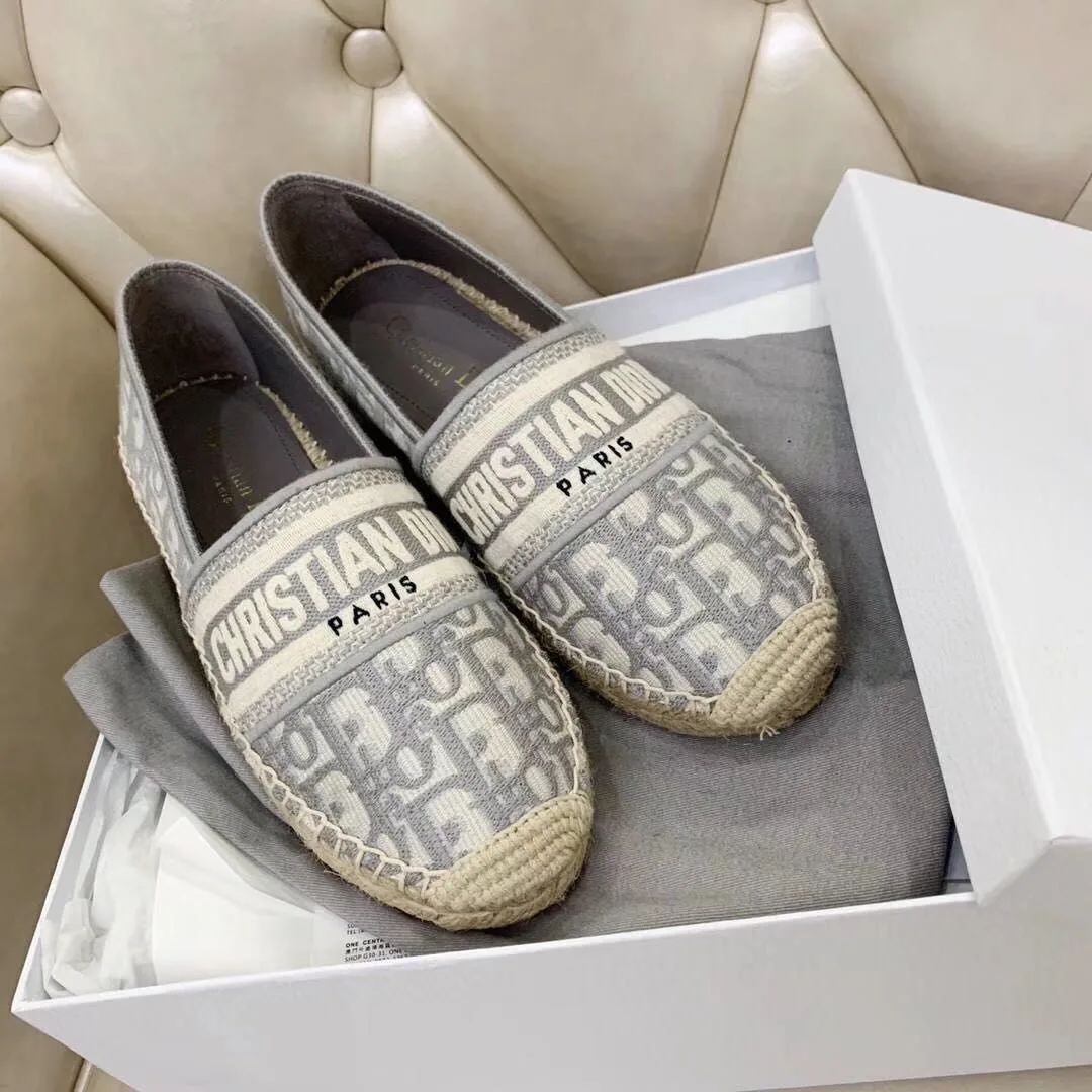 Espadrille/Alpargata Dior Granville Oblique Monogram - Loja Must Have