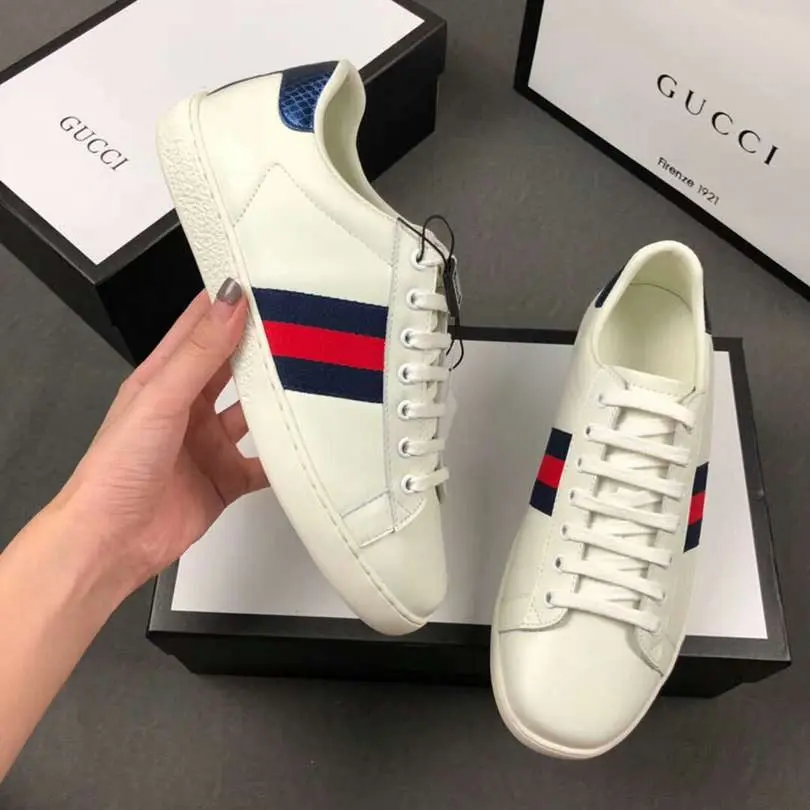 Tênis Gucci Ace Leather Sneaker - Loja Must Have