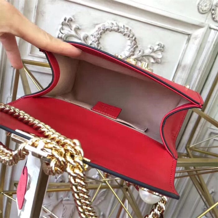Bolsa Padlock Studded Pérolas GG Gucci - Loja Must Have