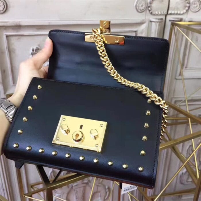 Bolsa Padlock Studded Pérolas GG Gucci - Loja Must Have