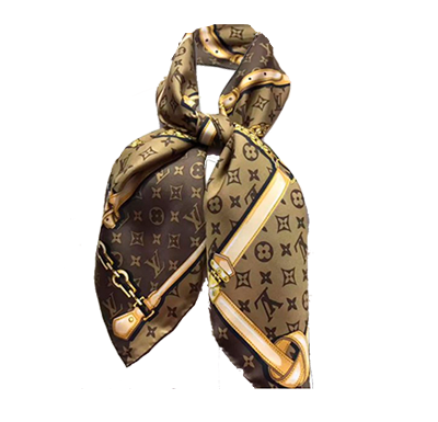 Lenço de seda Monogram Louis Vuitton – Loja Must Have