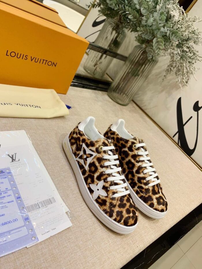 Tênis sneaker Louis Vuitton Front Row Onça Jungle Collection - Loja Must Have