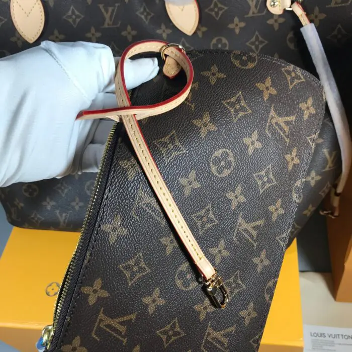 Bolsa neverfull louis vuitton em couro legitimo - R$ 1990.00, cor