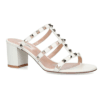 Mule Sandália Rockstud salto bloco Valentino - Loja Must Have