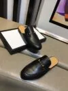 Mule Slipper Gucci Princetown couro - Loja Must Have
