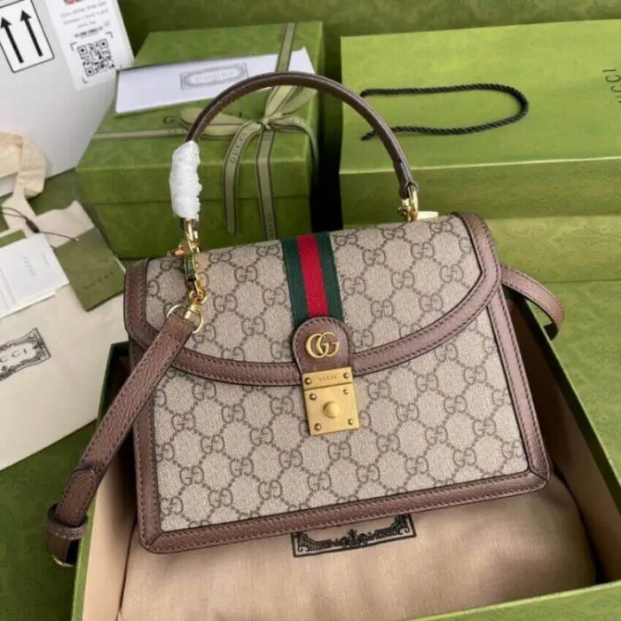 Bolsa Gucci Ophidia Web Top Handle – Loja Must Have