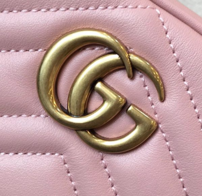 Pochete Gucci - GG Marmont Matelasse Belt Bag - Loja Must Have