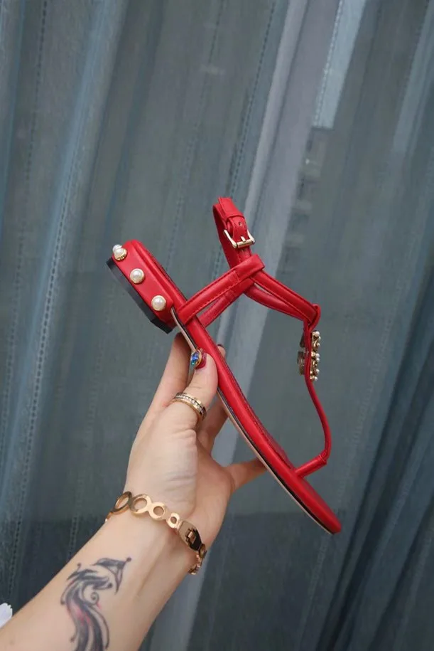 Sandália rasteira Amore Dolce & Gabbana - Loja Must Have