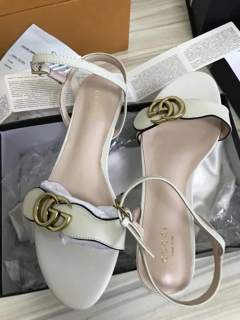 Sandália rasteira Double G Gucci - Loja Must Have