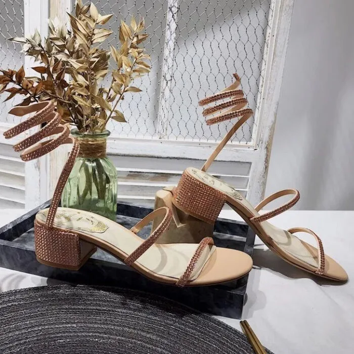 Sandália Rene Caovilla Cleo Strass - Loja Must Have