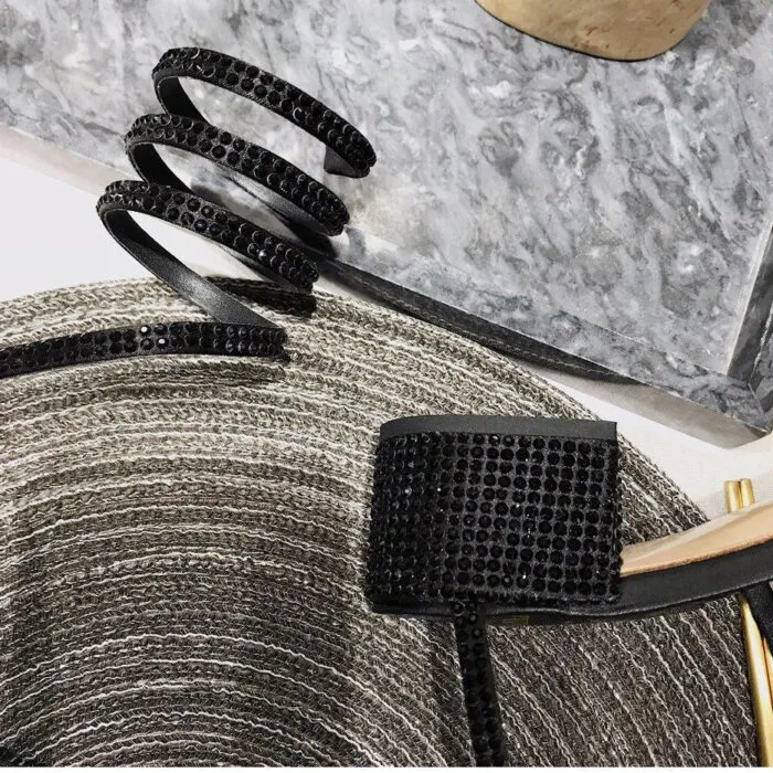 Sandália Rene Caovilla Cleo Strass - Loja Must Have