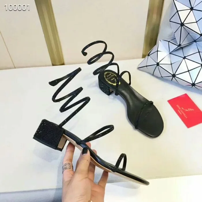 Sandália Rene Caovilla Cleo Strass - Loja Must Have