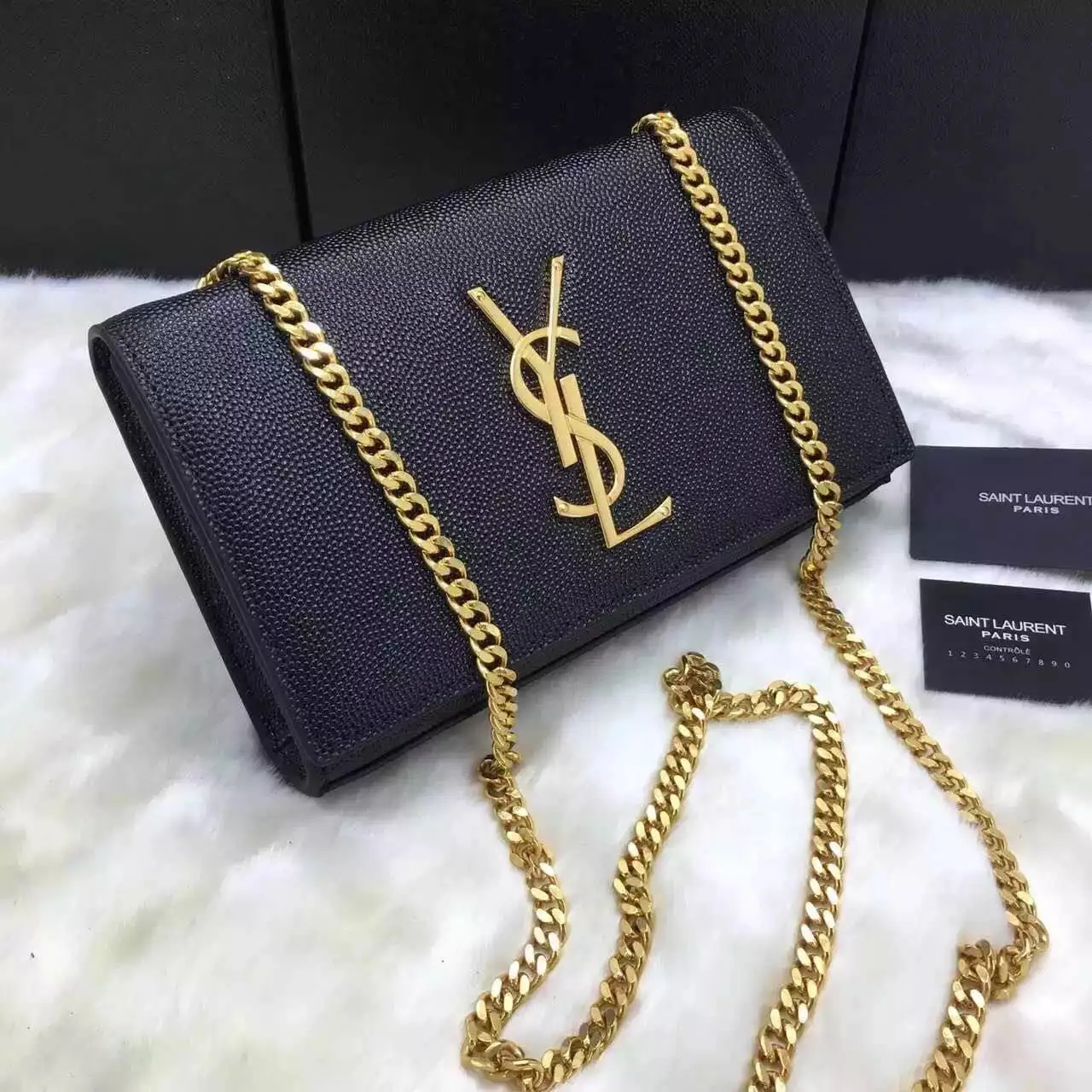 Bolsa Satchel Powder Kate YSL Saint Laurent - Loja Must Have
